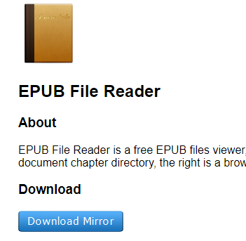 epub reader for windows